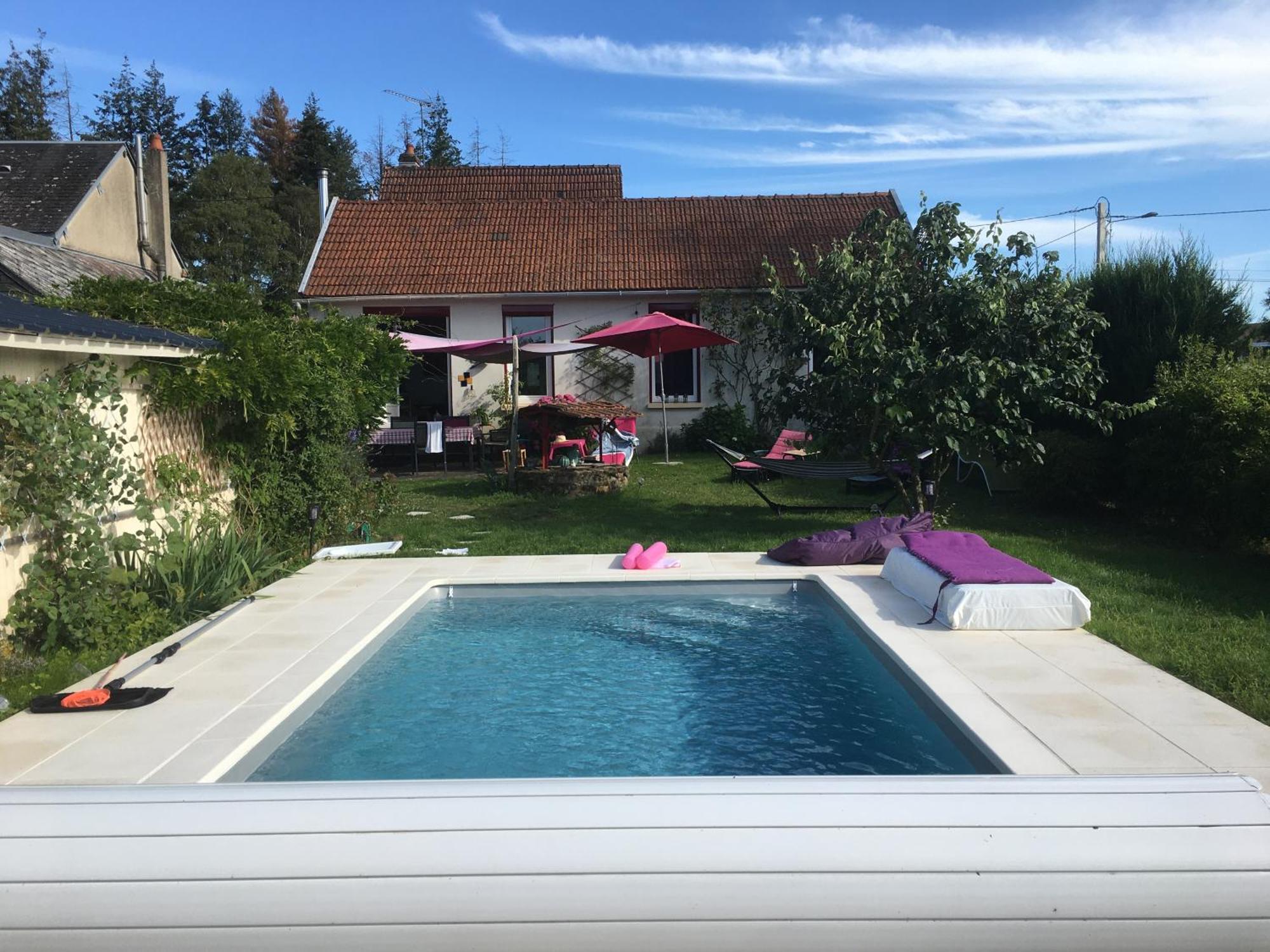 Chambre Au Jardin Tente De Charme Eguzon-Chantome Exterior photo